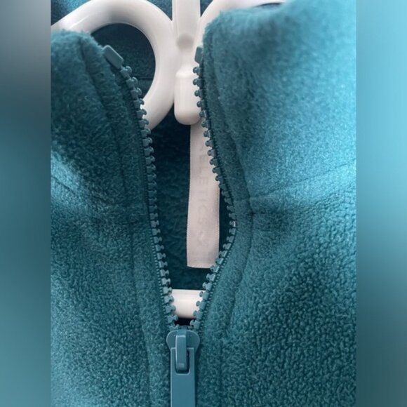 Fabletics XS Crop Sweaters Sweatshirts Cozy Winter Green Pocket Oversized Lounge - Picture 13 of 15